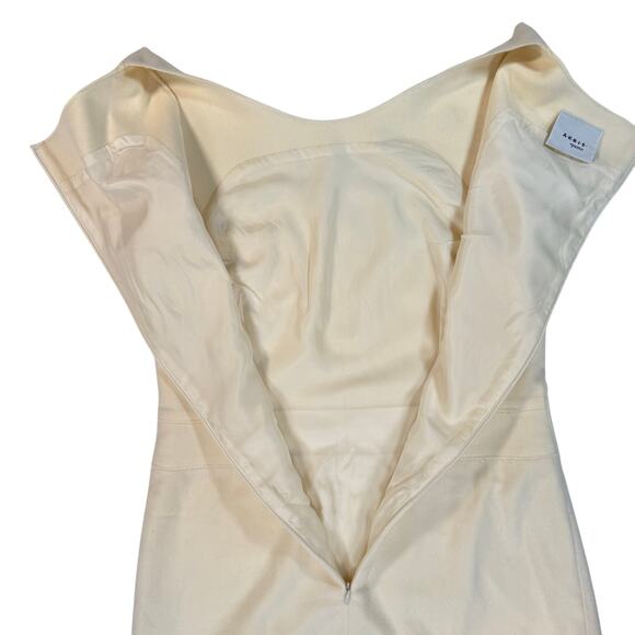 Akris Punto Cream Wool Angora Sheath Dress 8 F40 D38 Switzerland - Picture 5 of 10